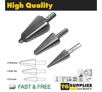 High Quality Yato Professional Cone Drill Bit Set 3pcs Taper Drill Bits