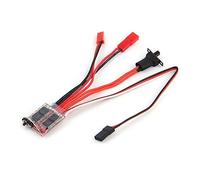 High QualityRC 20A Brush Brushed Motor Speed Controller With Brake For 1/16 1/18 1/24 RCCar Boat SCX24 AXI90081 AXI00001 Brushed Motor Eschollow Cup Drivenspeed Controller With Brake For Rccar Boat