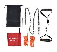 High Reach Hand Chain Saw 48 Inch Compact Rope Saw for Tree Pruning Camping and Garden Use