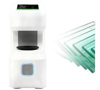 High Repeatability Haze Meter ≤0.02, Professional Handheld Transmittance Tester with Switchable 21/15/12mm Apertures, 0.01% Resolution for Plastic Film, Diffusion Plate, and Optical Glass DH-10