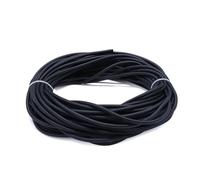 High Resilient Nature Latex Rubber Hoses - 1.6-3mm Soft Elastic Surgical Healthcare Applications Tube - 3 Meters Long(Black,ID 3MM x 6mm OD)