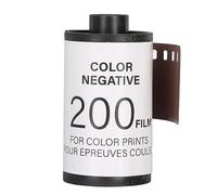 High Resolution 35mm Color Film for 135 Cameras, ISO Color Negative Film with Wide Exposure Range
