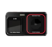 High Resolution 72 MP Digital Camera With 2.5K Video Output Screen 16x Autofocus For Travel & Gatherings (6 Colors) Twin (Black, 13X12X7.9)