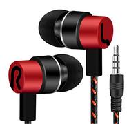 High-Resolution Earbud Headphone,In-Ear Monitors With 3.5mm 1 Pin Cable | Metal Earphones Perfect For Noise Isolating, Bass Driven Sound, 3.5mm