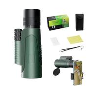 High Resolution Telescope - Portable Astronomical High Performance Refractor, High Performance Telescope for Adults, 50 mm Waterproof and Anti-Fog Mobile Live Broadcast Monocular Telescope