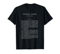 HIGH RESOLUTION Wuthering Heights Emily Bronte First Page T-Shirt