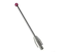 High Rigidity CMM Probe 3mm Thread 50mm Long A-5003-3680 with Ru by Ball Tip Suitable for Small Diameter Measurement 2pcs