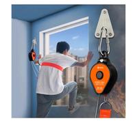 High Rise Escape Descent Device, Safety Lifeline for High Rise Buildings, Emergency Escape Rope, 2-33 Floor Fire Escaper(15 m)
