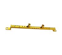 High Rise Handle Bars 1 PCS Motorcycle Balance Bar Reinforcement Multifunctional Pull Rod Pedal Car Rearview Mirror Crossbar Universal Balance Handlebar Cross Bar(Gold)