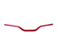High Rise Handle Bars Fit For Yamaha Tmax 530 Nmax Xmax PCX 150 28mm 72cm Handlebars Motorcycle CNC Aluminum Alloy Sand Blasting Fat Bars Balance Handlebar Cross Bar(Red)