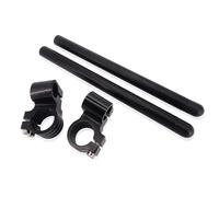 High Rise Handlebars 7/8"22mm Handlebar Riser 1" Clip On Fork Tube Handle Bar Fit 31 33 35 36 37 41 43 46 48 50 51 52 53mm(51MM)