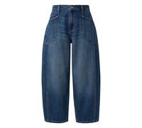 High Rise Relaxed Fit Barrel Leg Jeans for Women s.Oliver Bleu 38x28
