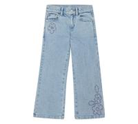 High Rise Wide Leg Broderie Girls Regular Fit Jeans s.Oliver Bleu 4 years Slim