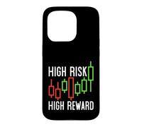 High Risk High Reward - Day Trading & Scalping Chart Traders Case for iPhone 15 Pro