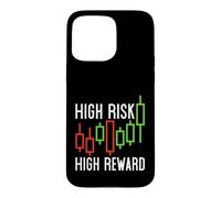 High Risk High Reward - Day Trading & Scalping Chart Traders Case for iPhone 15 Pro Max