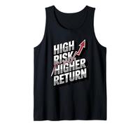 High Risk Higher Return Financial Success Tank Top
