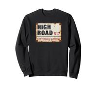 High Road N17 Tottenham London Aged Street Sign Sweatshirt