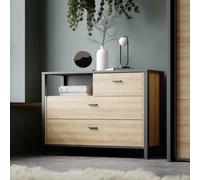 High Rock Chest - 3 Drawer - Small - Oak