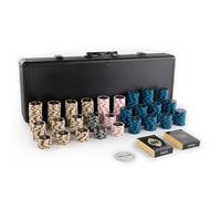 High Roller Cash Poker Chipset - 14g 500 Piece Numbered Poker Chips - Mid Stakes
