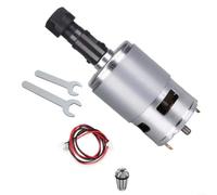 High Rotating 775 DC Spindle Motor with ER11 Chuck Suitable for Genmitsu CNC Milling Machine 3018, 1610 Engraving Device, 100 W 12-24 V 20000 rpm as Upgrade Replacement Motor for Mini CNC Devices