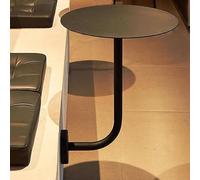 High Round Bar Table Metal Iron L Shape Wall Mounted Coffee Leisure End/Side Modern Design