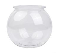 High Round Fish Bowl Made From Explosion Proof Plastic For Household Aquariums Study Bedroom Decor And Portable Fishing Bait()