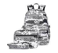 High School Bag Set for Girls Teenager Large Secondary Back to School Backpack Bags for Teenage Girls Rucksack Backpacks Teen Big College Backpack Bags Lunch Bag Pencil Case Junior Casual