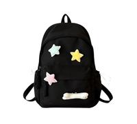 High School Bag Teen Backpack School Bags for Teenage Girls School Rucksack Bag for Teenage Girls Secondary College Backpack for School Backpacks Women Teen Girls Plain Teenager Back to School Nero