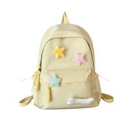 High School Bag Teen Backpack School Bags for Teenage Girls School Rucksack Bag for Teenage Girls Secondary College Backpack for School Backpacks Women Teen Girls Plain Teenager Back to School Giallo