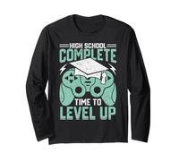 High School Complete Time to Level Up Long Sleeve T-Shirt