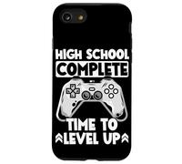 HIGH SCHOOL COMPLETE TIME TO LEVEL UP Video Game Graduation Case for iPhone SE (2020) / 7/8