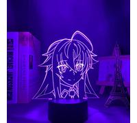 High School DxD Anime Led Light for Home Decoration Birthday Gift Manga 3D Night Lamp Rias Gremory High School DxD,16 Color