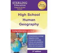 High School Human Geography: Comprehensive Content for High School Human Geography (Social Sciences for High School)