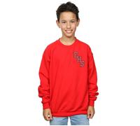 High School Musical The Musical EHS Logo Breast Print Sweatshirt Disney Red 12-13 Years