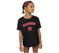 (12-13 Years, Black) Disney Girls High School Musical The Musical Wildcats 14 Cotton T-Shirt