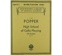 High School of Cello Playing (40 Etudes), Op. 73 (Schirmer Library of Classics)