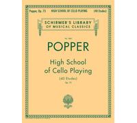 High School of Cello Playing (40 Etudes), Op. 73 (Schirmer Library of Classics)
