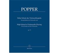 High School of Violoncello Playing 40 Studies Op.73