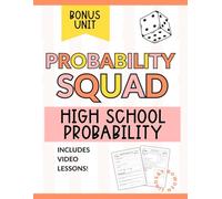 High School Probability Workbook: Set Theory, Outcomes, Compound & Conditional Probability with Guided Notes and Practice