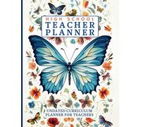High School Teacher Planner: Mega 150 page A4 Size Undated Curriculum Notebook with Lesson Plans, Goals, Weekly, Monthly Trackers & More. Track up to 7 Subjects a Week