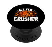 High School Trap Shooting Trap Team Clay Target Team PopSockets Adhesive PopGrip