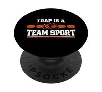 High School Trap Shooting Trap Team Clay Target Team PopSockets Adhesive PopGrip