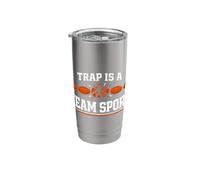 High School Trap Shooting Trap Team Clay Target Team Stainless Steel Insulated Tumbler