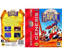High Seas Havoc Genesis NTSC USA Replacement Box Art Case Insert Cover Only