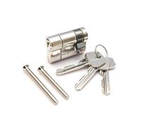 High Security - TSS 1 Star Half (Single) Lock Euro Cylinders TS007 1 Star Lock, Kitemarked and Insurance Approved with 3 (35mm/10mm (45mm Total Length)