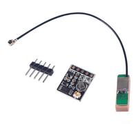 High Sensitivity Atgm336h Gps Bds Dual Mode Navigation Module With Antenna Pin Header For Glonass For Galileo Qzss Sbas For Satellite Coverage Low Power Consumption Fast 32 Second Fix Black Board(B)