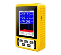 High Sensitivity EMF Meter with LCD Display and Alarm | Detects X-ray, gamma, rays; clear LCD screen; high sensitivity sensor; ABS for durable build
