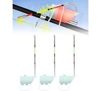 High Sensitivity Fishing Float Bite Alert for Rods, 2026 New Portable Smart Electronic LED Luminous Hook Alarm Night Fishing Rod Bite Indicator All-Weather Anglers Waterproof Sea & Lake Gear