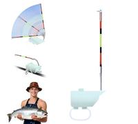 High Sensitivity Fishing Float Bite Alert for Rods, Smart Electronic LED Luminous Alarm with Sound & Light for Night Fishing, All Weather Sea Lake Gear (1 pc)