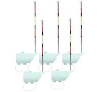 High Sensitivity Night Fishing Float Bite Alert for Rods, Waterproof LED Bite Indicator for Fishing, Smart Luminous Hook Alarm for Sea & Lake Anglers (5PCS)